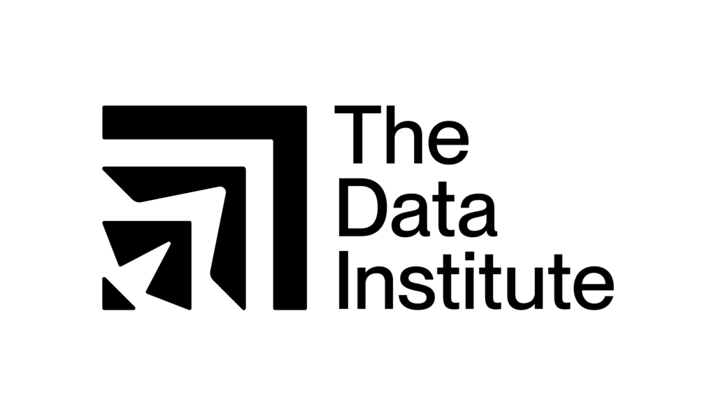 Black placeholder image for The Data Institute logo, awaiting official logo placement.