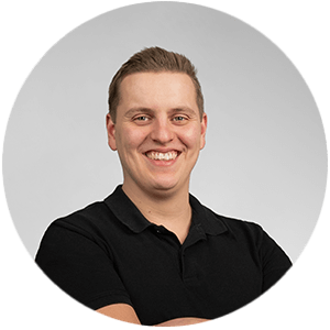 Portrait of Patrick Urbasik, professional web designer from Germany.