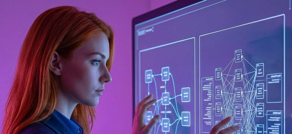 KI-Daten-Transformation Manager mit innovativer Technologie und digitaler Prozessautomatisierung.